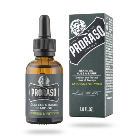 Óleo para Barba Cíprés y Vetiver - Proraso 30ml